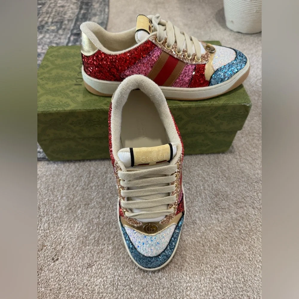 GG sparkle skater sneaker - Picture 1 of 7